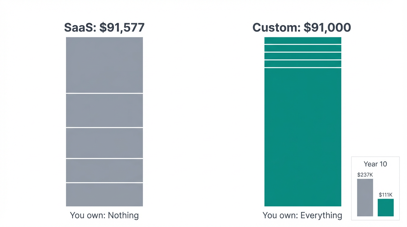 5 Year Cost Comparison Chart
