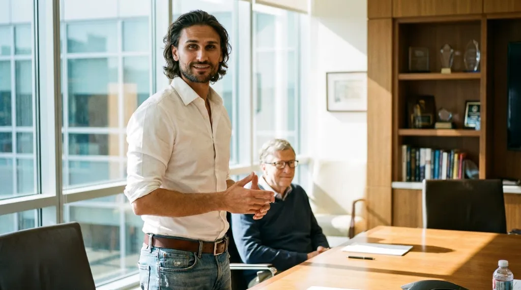 Gera meeting with Bill Gates