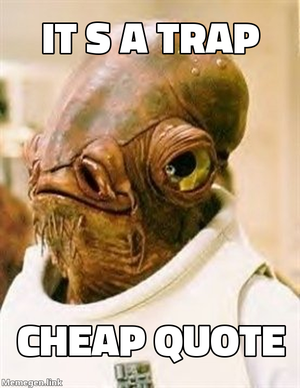 Ackbar its a trap meme