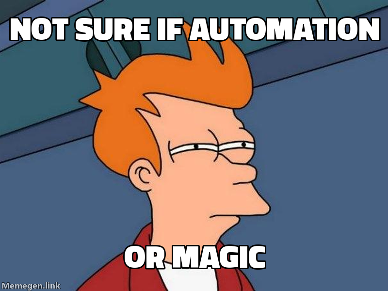 Fry automation potential meme