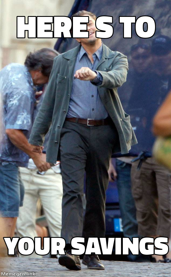 Leonardo DiCaprio cheers meme