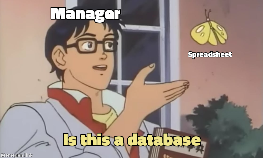 Is this a database meme